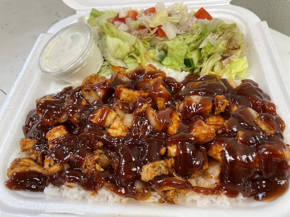 BBQ Chicken Plate